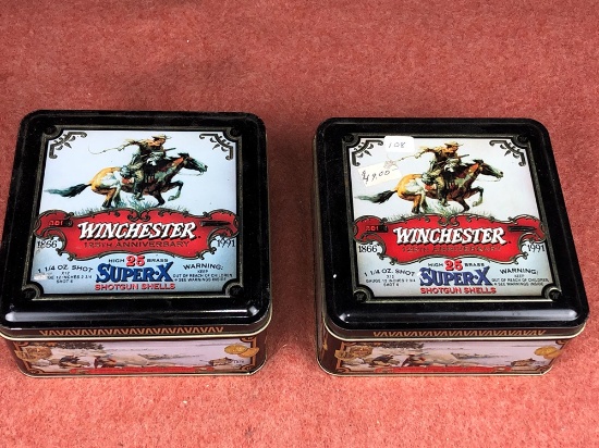 (2) Winchester 125 Ann Tin 12 Ga., (x2)