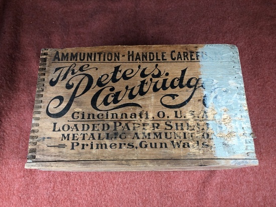 Peters 12 Ga. Wooden Box