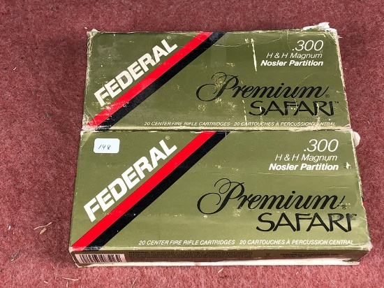 Federal .300 H&H Mag Premium Safari (x2)