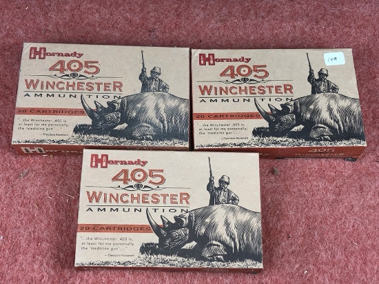 Hornady 405 Winchester (x3)