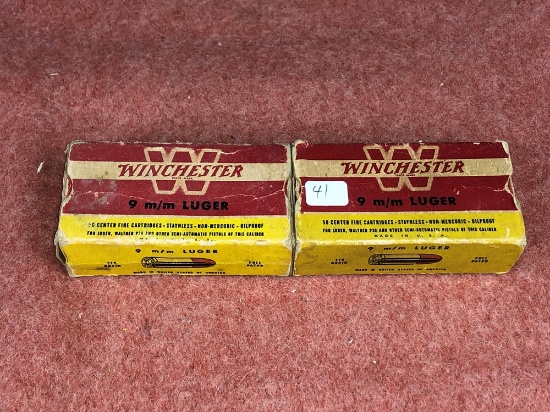 (2) Winchester 9mm (x2)