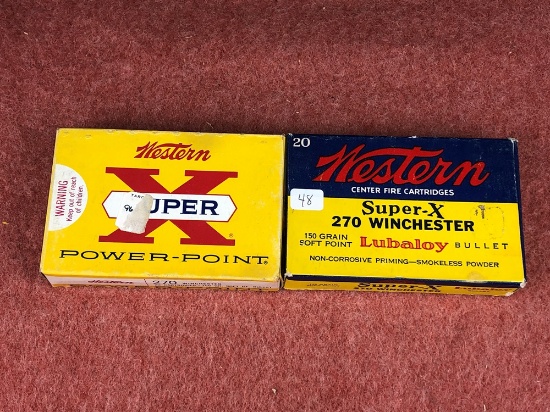 (2) Western .270 Winchester (x2)