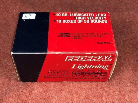 Federal Lightning .22 LR Brick