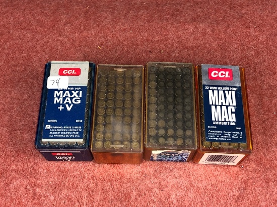 (4) CCI 22 WMR Mag (x4)
