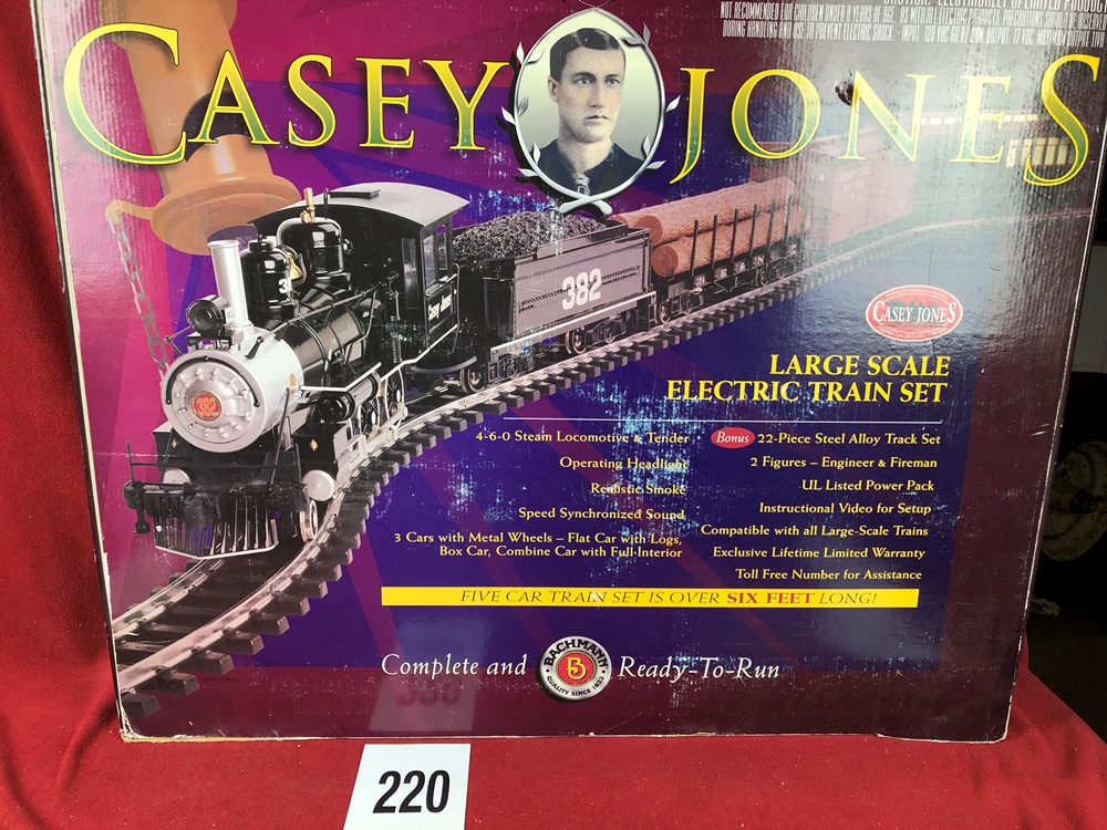 Bachmann casey hotsell jones train set