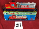 Santa Fe Diesel Locomotive Train Set