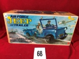 Empire Air Force Jeep and Trailer w/Org.  Box