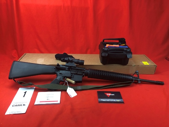 Colt AR-15 Carbine (3 Mags), 5.56mm/.223, w/Trijicon ACOG Compact 3x30 Scope (w/Org. Carry Handle) w