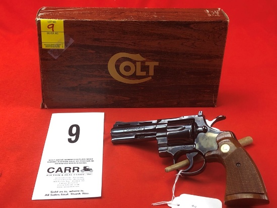 Colt Python, .357 Mag., 4" Bbl., w/Box, SN:V79209 (HG)