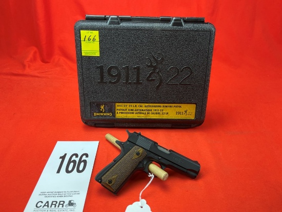 Browning 1911-22, 22LR Pistol, w/ Box SN: 51EZY15883 (HG)