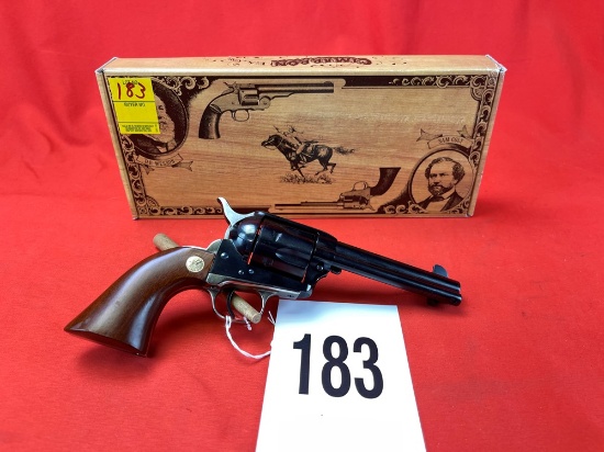 Cimarron Arms Pistoleer, 45 Long Colt, 4 3/4" Bbl., As-New w/Box, SN:P67555 (HG)