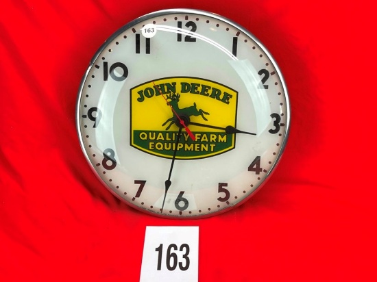 John Deere Quality Farm Equip. Clock (Not Working)