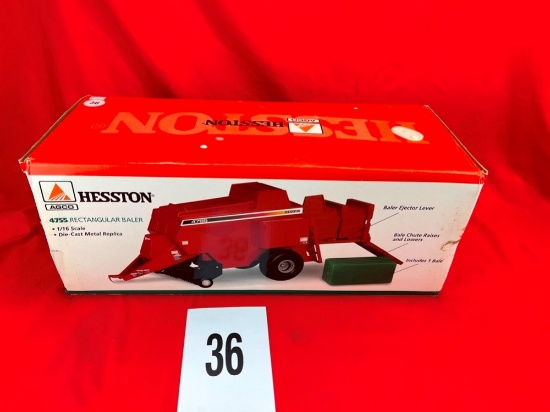 Hesston 4755 Baler w/Box