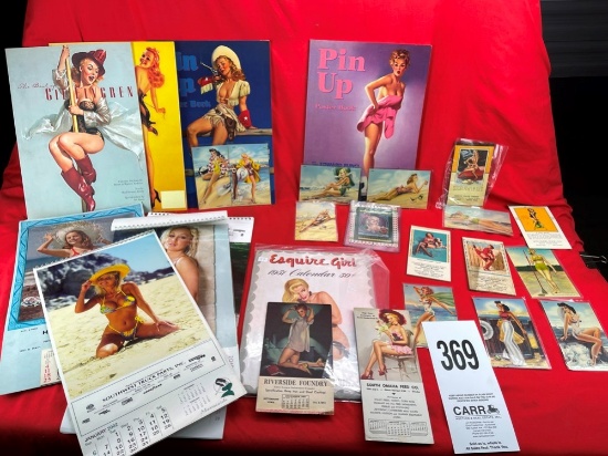 Pin-up Calendars & Post Cards