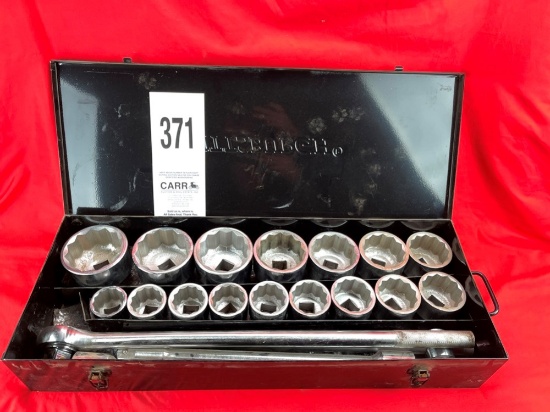 Pittsburg Socket Set 1 5/8-3 1/8 (Local Pick Up Only)