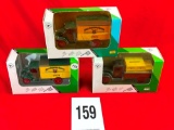 (3) John Deere Truck Banks