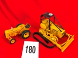 John Deere Industrial Dozer & MI Tractor