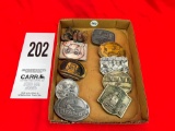 (10) John Deere Belt Buckles