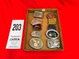 (10) John Deere Belt Buckles