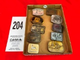 (10) John Deere Belt Buckles