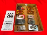 (10) John Deere Belt Buckles