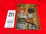 (10) John Deere Belt Buckles