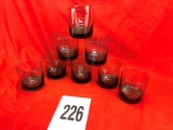 (8) John Deere Tumblers