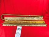 (10) Bundles John Deere Yardstick & Cane