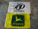 (3) John Deere Banners