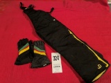 John Deere Snow-Sled Bibs & Gloves