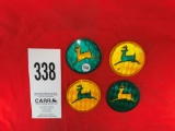 (4) John Deere Reflectors