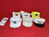 (6) John Deere Vintage Collector Caps