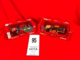 (2) John Deere #28 Racing Cars w/Box