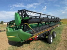 John Deere 963D Draper Header (Header Trailer NOT Included)