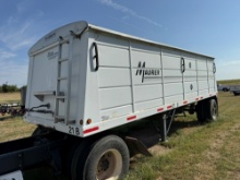 2011 Mauer 24' Grain Trailer w/ Roll-Over Tarp