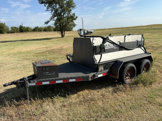 Lamar 500 Gallon Portable Fuel Tank Trailer