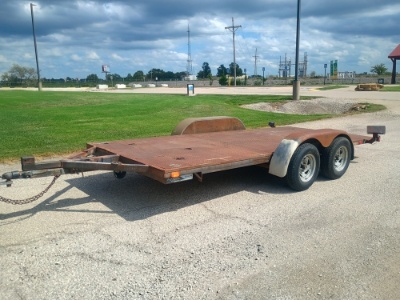 1991 Sloan Kwik Load Tilt Car Trailer *NO RESERVE*