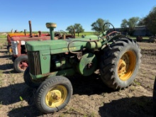 1952 John Deere R, Diesel, Needs Battery, Hydraulics Not Included, Pony Motor (broke crank), VIN:115