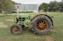 1936 John Deere D, Gas, VIN:123457