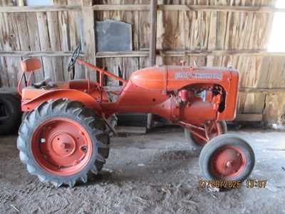 1939 Allis-Chalmers B, Gas, VIN:19743