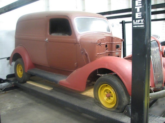 1937 Plymouth Sedan Delivery body