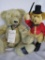 Two Mitchell Tyrie character bears