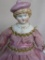 German Bonnet head shoulderhead 24cm doll