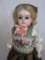 Cabinet 26cm German Sonneberg 1900s child doll
