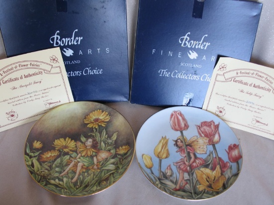 Five 1987 English MIB Border Fine Arts Cicely Mary Barker "Festival of Flow