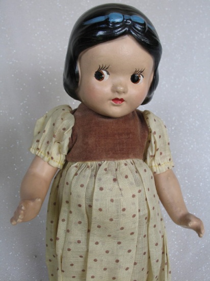 Rare 1938 Knickerbocker "Snow White" Walt Disney doll 13"