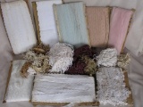Mixed box of lace trims