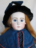 Artist reproduction French Bebe 60cm doll