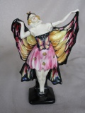 Very rare 1925 Royal Doulton 'Butterfly Woman' HN719 figurine