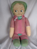 Seated 1940s Joy Toys Carnival doll and more